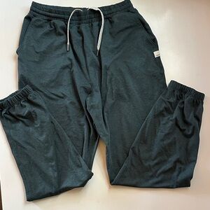 Vuori Dark Green Performance Jogger Pants